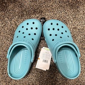 Crocs Womens Teal Size 8